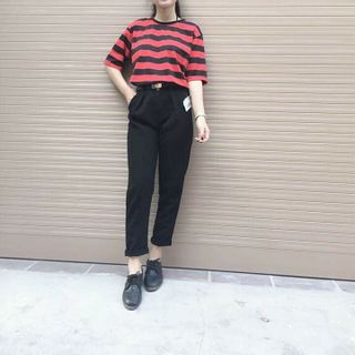 Áo crop top from rộng