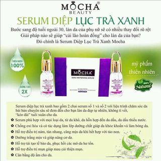 Serum diệp lục trà xanh