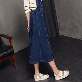 Đầm jean yếm dáng dài tmf3 870 s275