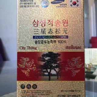 Tinh dầu thông đỏ 100 jeoksongwon hàn quốc 60 viên