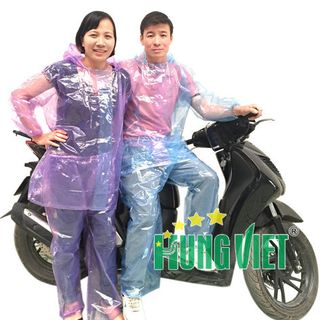 Bộ áo mưa tiện lợi