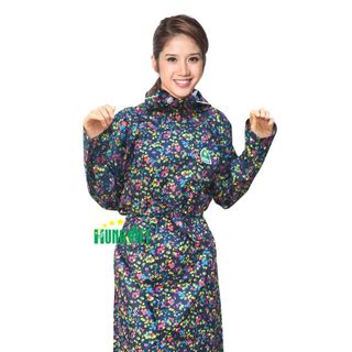 Áo mưa măng tô nữ