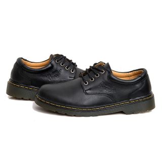 Giày da nam dr martens da trơn màu đen bm-009 giá sỉ