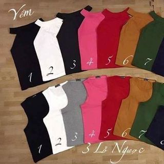 Áo yếm coton co giãn