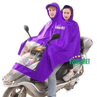 Áo mưa choàng siêu nhẹ 2 đầu