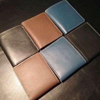 Bóp ví cầm tay da handmade nam
