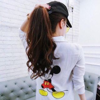 Đầm suông sơmi mickey về lại giá sỉ