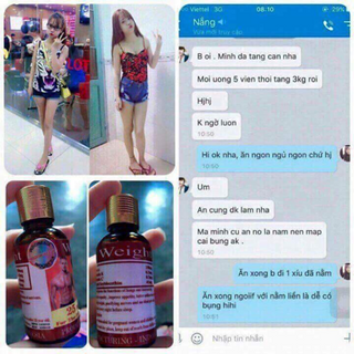 Vitamin tăng cân