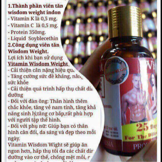 Vitamin tăng cân