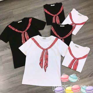 Áo thun zara cột khăn