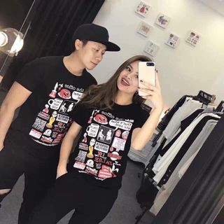 Áo cặp thun cặp nam nữ