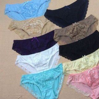 Quần cotton phối ren mã qcr