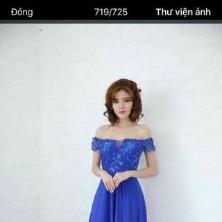 Đầm maxi dự tiệc hay đi biển trễ vai