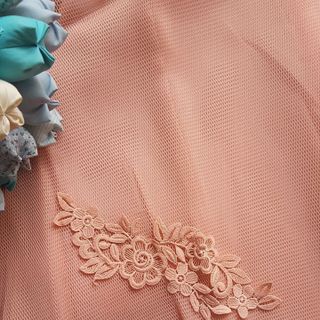 Đầm xòe phối ren
