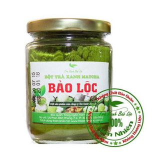 Bột trà xanh trị mụn