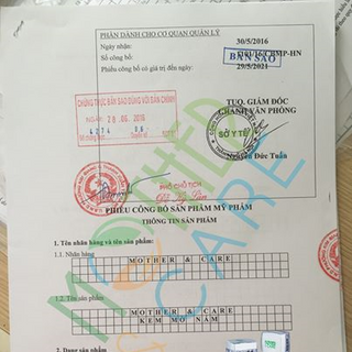 Kem mờ nám ban đêm mother care