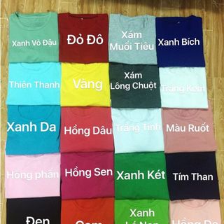 Áo thun trơn