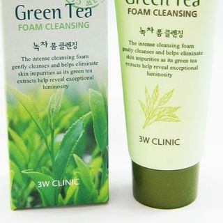 Sữa rửa mặt green tea cleansing 3w clinic - hàn quốc