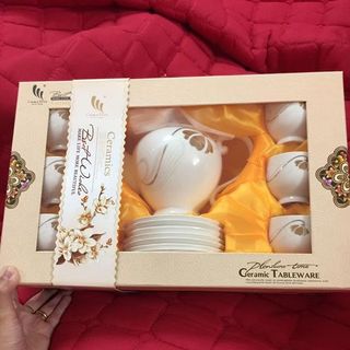 Bộ ấm chén trà ceramics korea