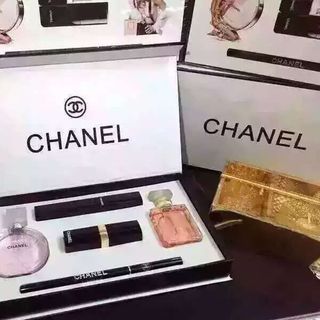 Set chanel 5 món 2 nước hoa 1 chì mày1 giá sỉ