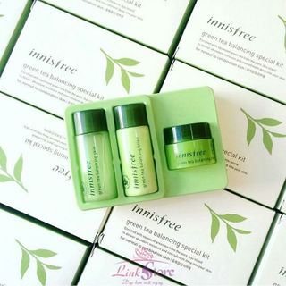 Bộ kit dưỡng da green tea balancing special kit innisfree giá sỉ