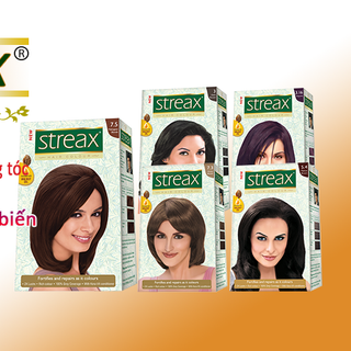 Nhuộm tóc ấn độ streax