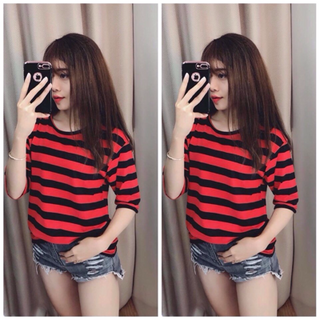 Áo thun fonm rộng tay lỡ