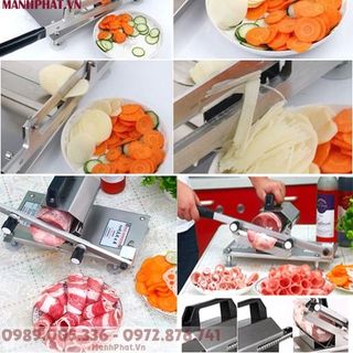 Máy thái thịt mini đa năng bằng tay