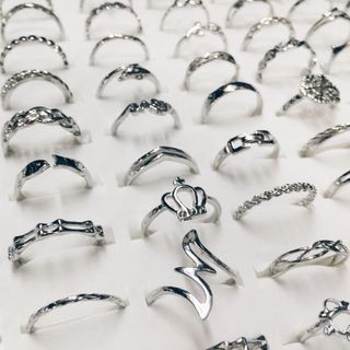 Nhẫn thời trang trẻ - platinium