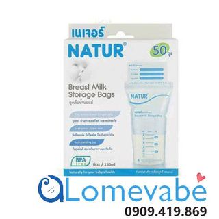 Túi trữ sữa natur 50pcs thái lan giá sỉ