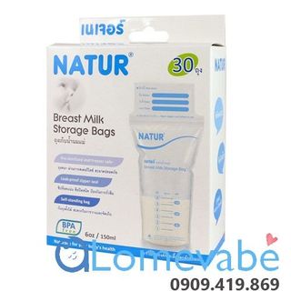 Túi trữ sữa natur 30pcs thái lan giá sỉ