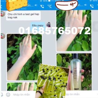 Gell hấp trắng collagen ngọc trai 5 chai 24k/c