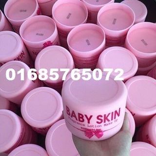 Kem body baby skin 5 hu chi 48k/h