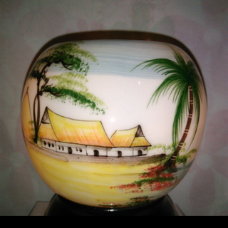 Đèn xông tinh dầu gốm size nhỡ