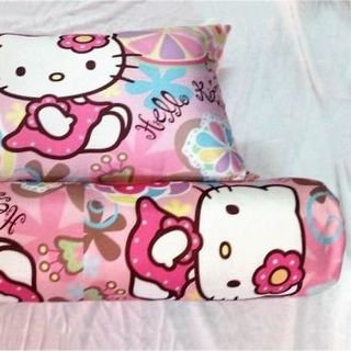 Bộ gối kitty hồng nhạt
