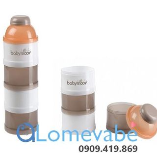 Hộp chia sữa 4 tầng cam bm01118
