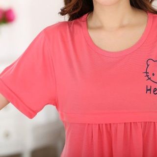 Váy bầu kết hợp cho con bú nx922
