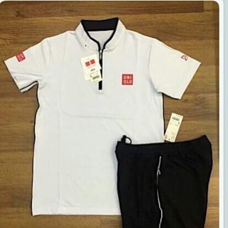 Set bộ uniqlo cổ tàu khoá kéo