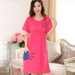 Váy bầu kết hợp cho con bú nx922