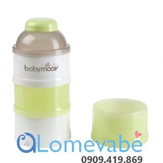 Hộp chia sữa 4 tầng xanh bm00923