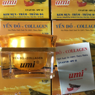 Kem umi yến đỏ trị mụn thâm trắng da