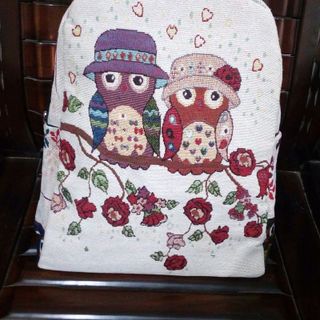 Balo bố thái dệt