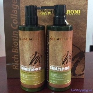 Bộ dầu gội xả marsaroni 500ml canada
