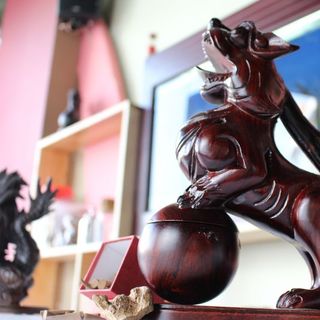 Tượng xông trầm hương nhang trầm nụ