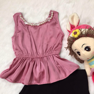 Bộ lụa cổ đính hạt size 2-6 ri 5
