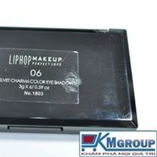 Màu mắt 6 ô liphop make up