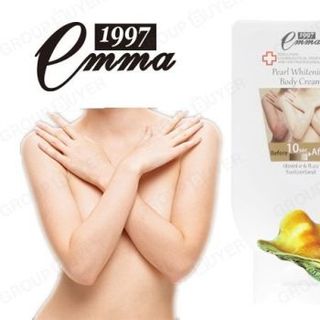 kem ngọc trai trang điểm trắng da toàn thân emma pearl whitening body cream