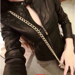 Áo khoác da nữ thời trang ak15