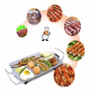 Bếp nướng sam sung mặt vân đá dh-ss01