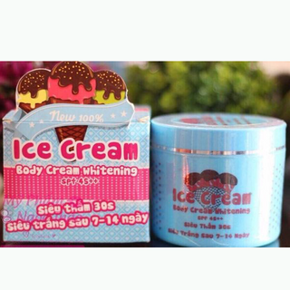 kem dưỡng body siêu trắng ice cream 300g
